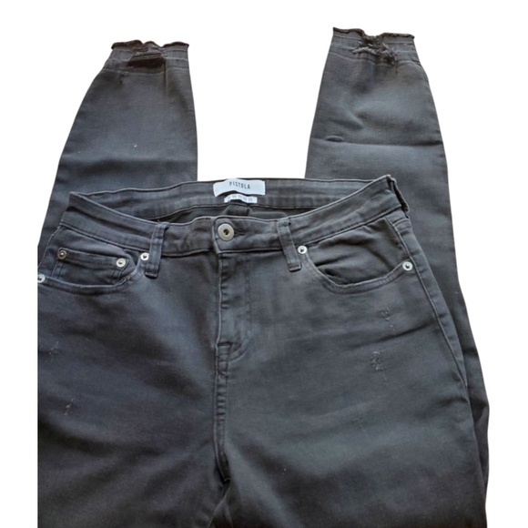 pistola Denim - PISTOLA Edgy Distressed Denim Jeans SIZE 30 Black